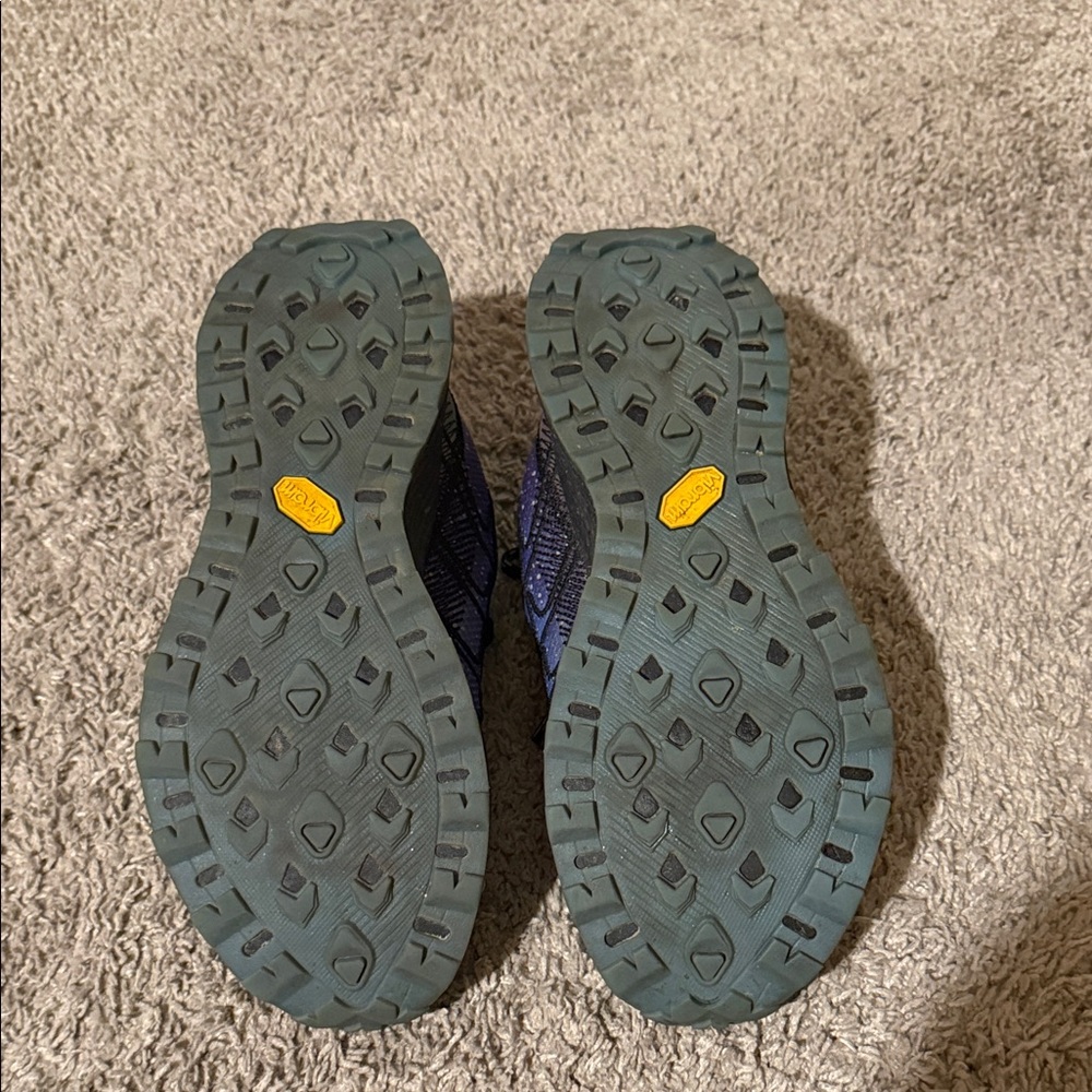 Merrell Women’s Moab Flight Night Sky Purple Hiking Shoes - Picture 5 of 6